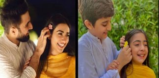 Falak and sara and the recreated photo