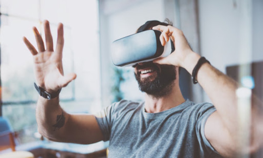 virtual reality headset travel the world