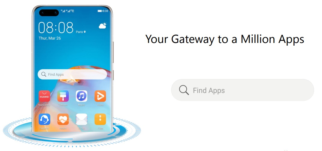 Huawei million apps