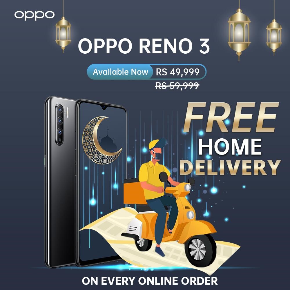 Reno 3, OPPO Eid offer