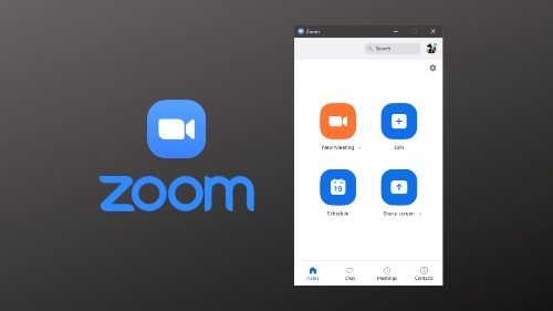 Zoom meeting layout