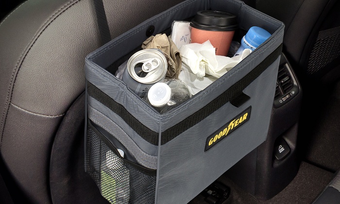 car trash bin