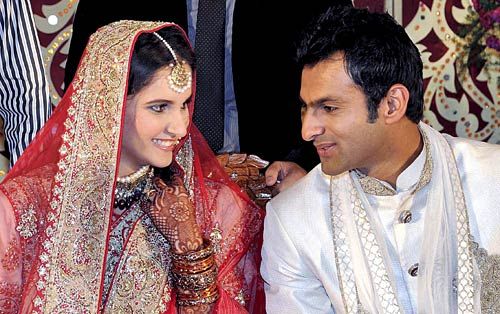 shoaib and sania