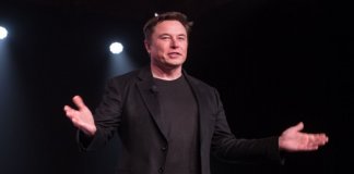 Elon Musk at a talk
