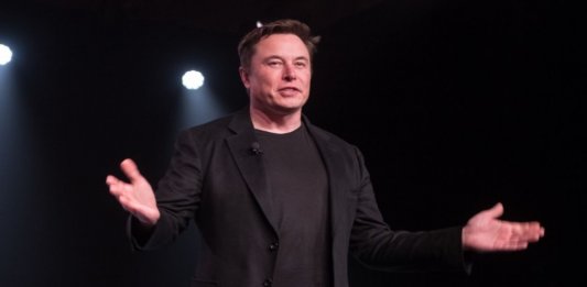 Elon Musk at a talk