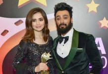 Umair Jaswal and Sana Javed