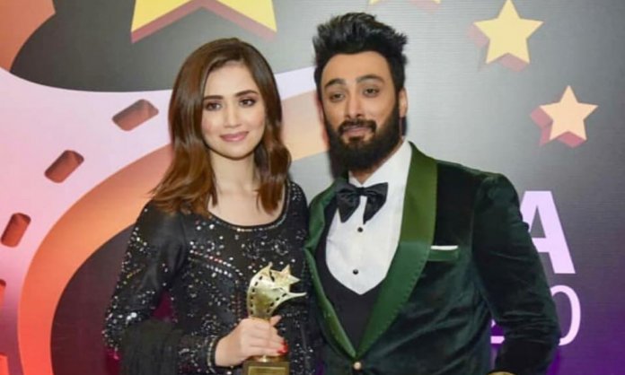 Umair Jaswal and Sana Javed