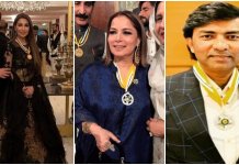 Pakistani celebrities who received civil awards
