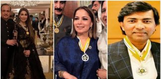 Pakistani celebrities who received civil awards