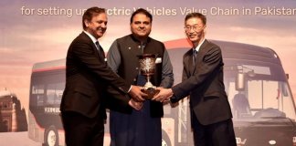 Fawad Chaudhry electric buses