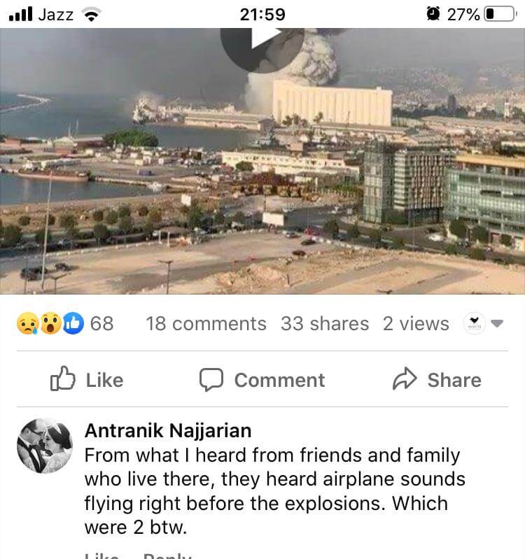 #PrayForLebanon