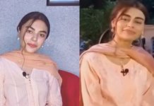 Sadaf Kanwal with Warisha