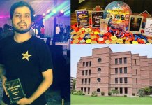 a pakistani student