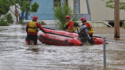 Flood safety precautions