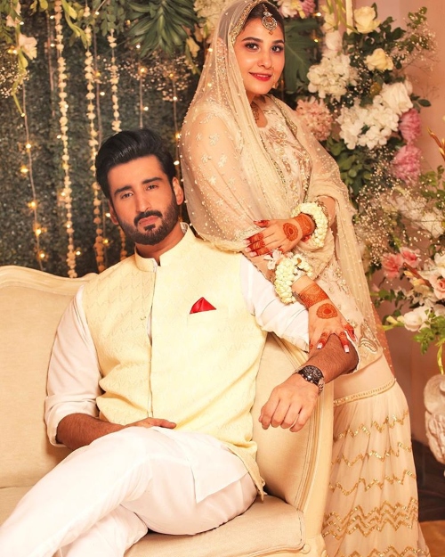 Agha Ali & Hina Altaf