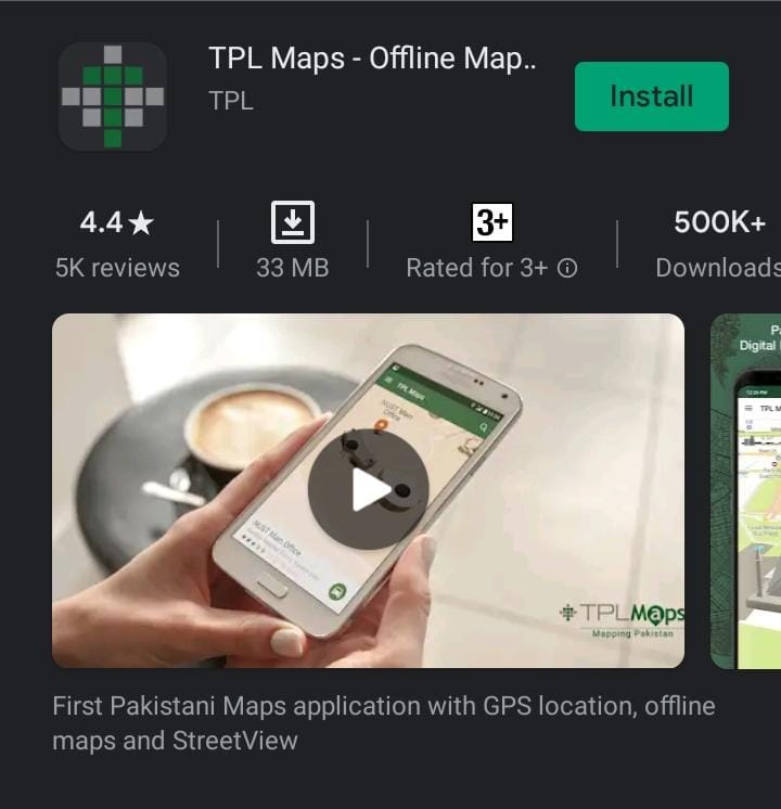 TPL Offline Map