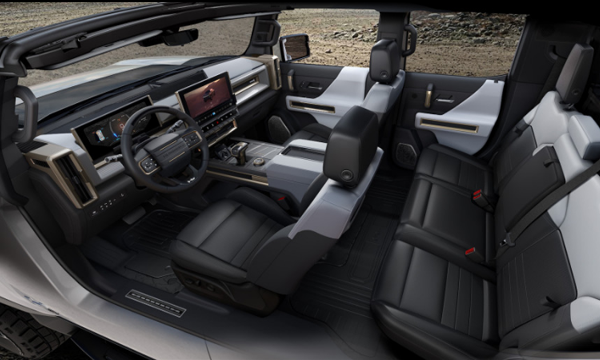 2020 Hummer EV Cabin