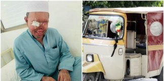 brave rickshaw driver