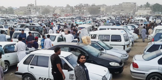 Karachi car bazaar