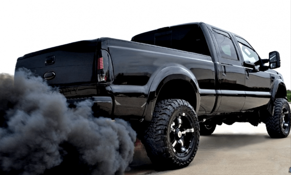 black smoke