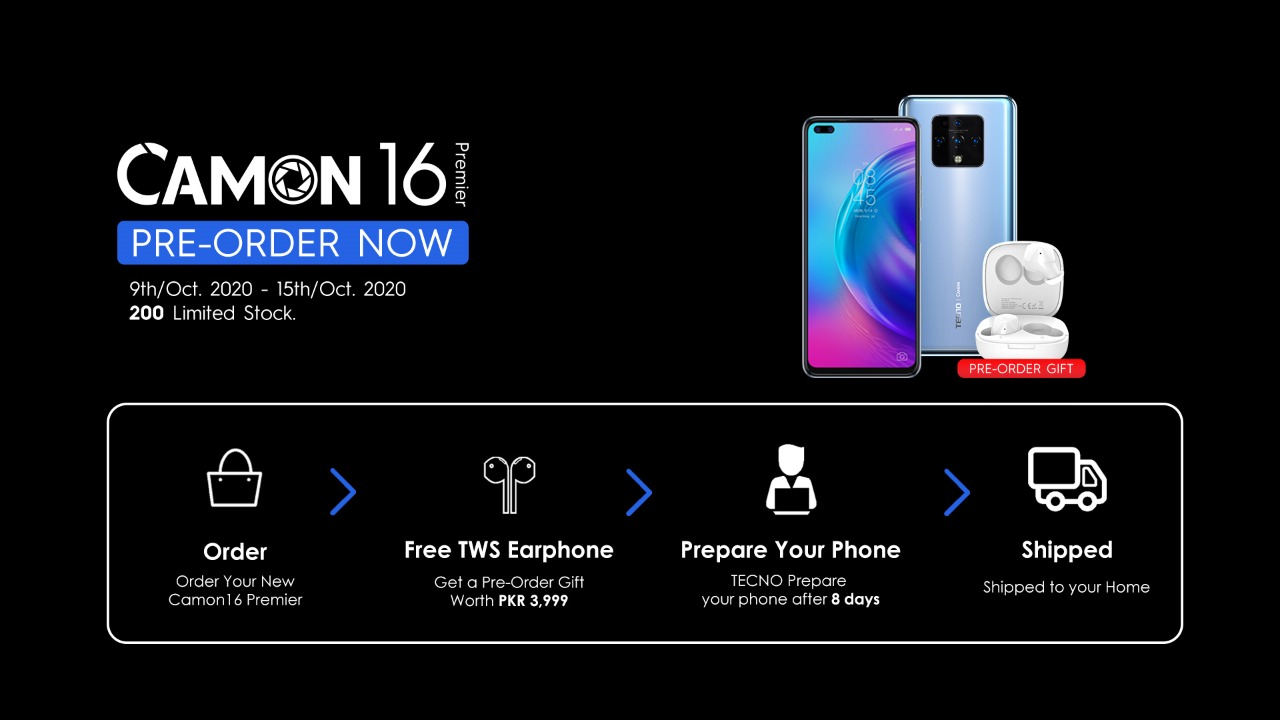 TECNO Camon 16 Premier