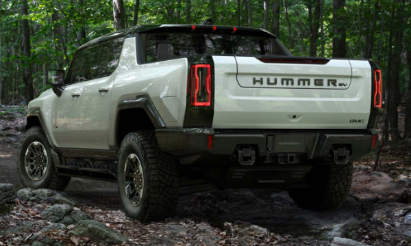 hummer ev rear