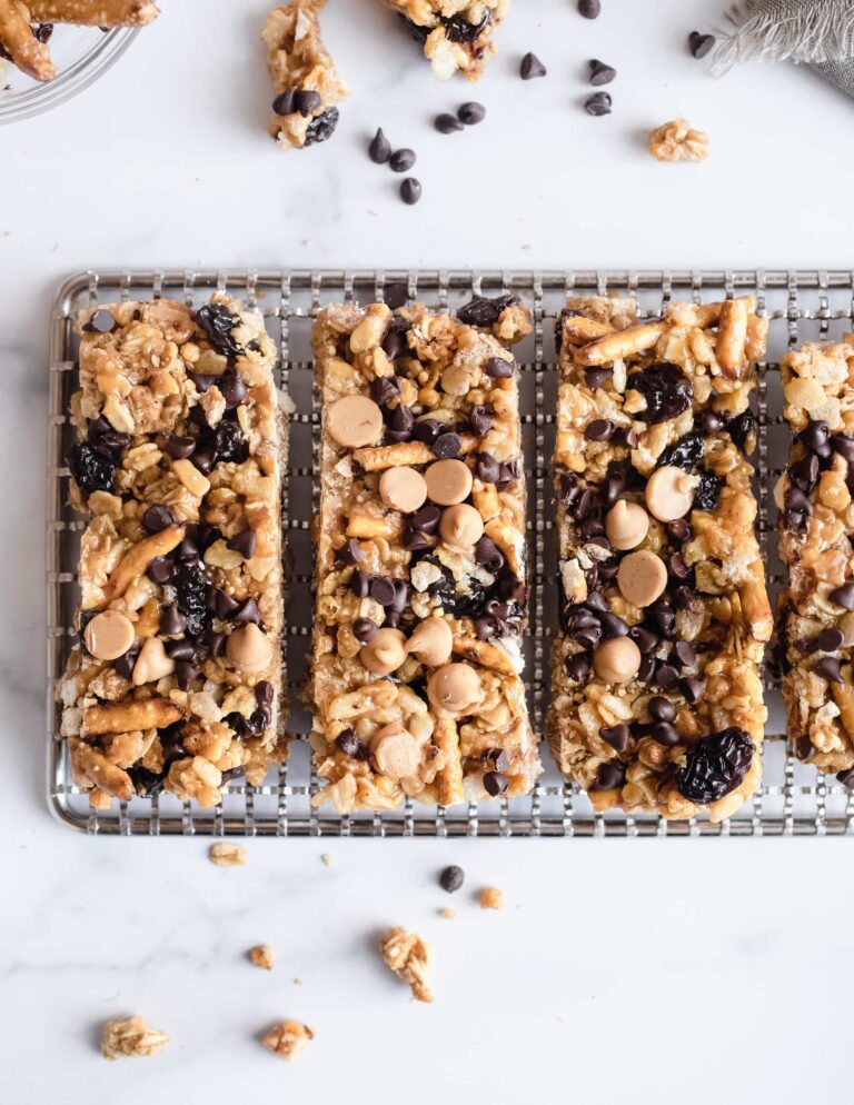 Granola bars healthy delicious