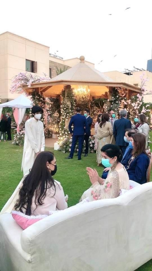 Pictures of Bakhtawar bhutto Zardari's Engagement In Bilawal House Karachi 2