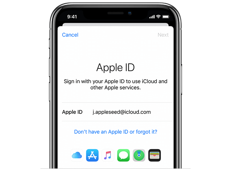 Iphone 12 ID logging in