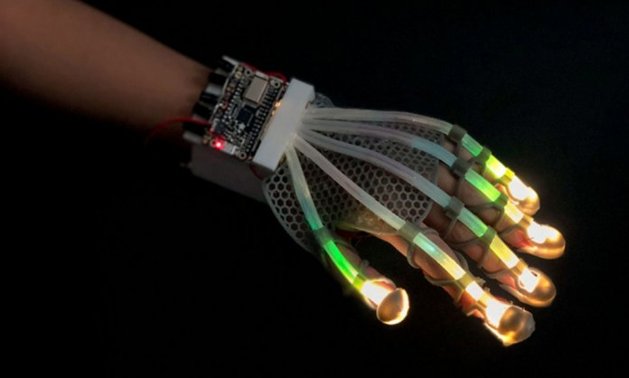 Stretchable Skin Sensors