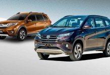 Honda BRV vs Toyota Rush comparison
