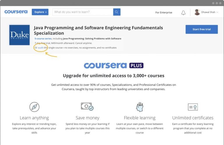 Coursera Outbreaks courses