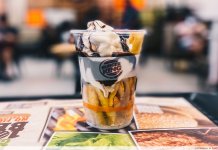 burger king, fries sundae