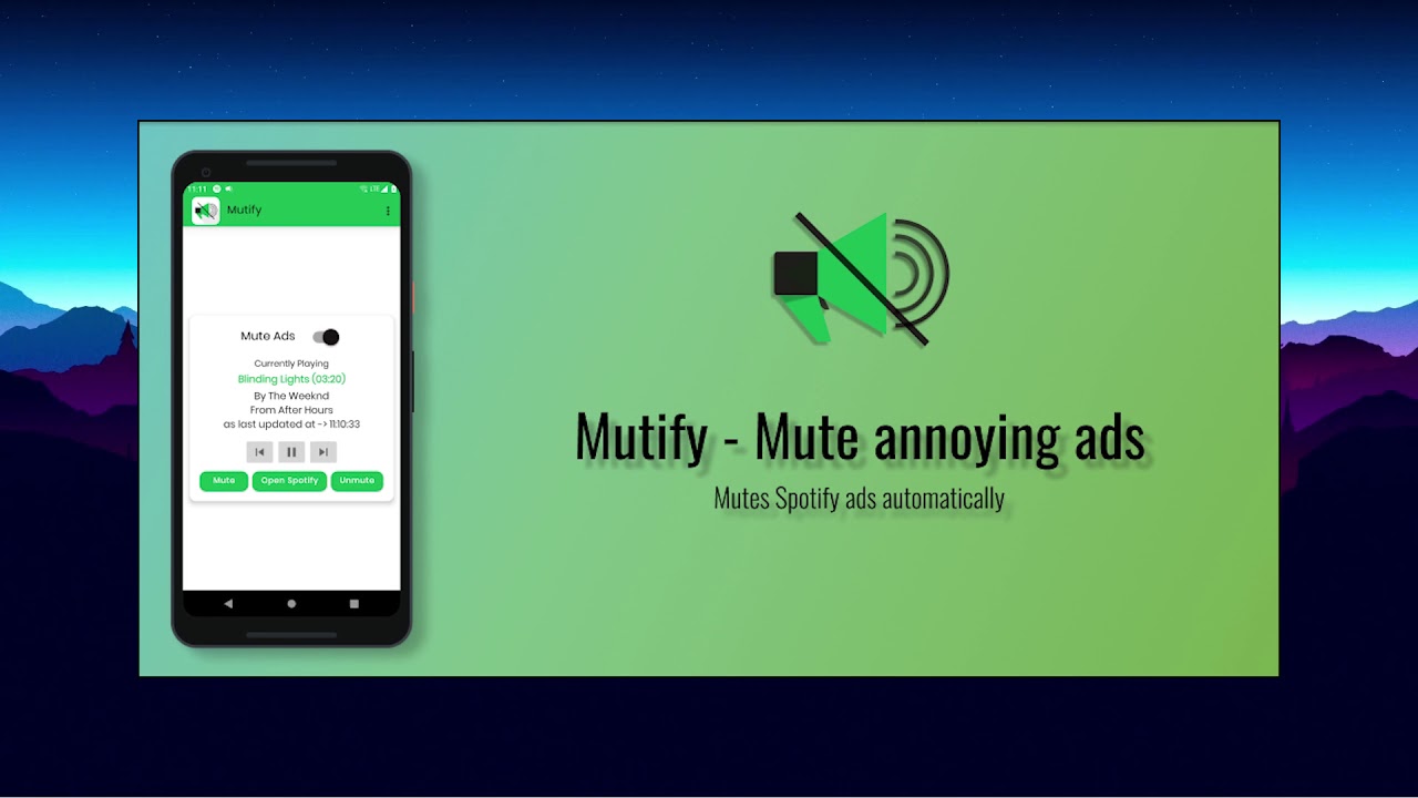 Mutify in Applications of the week