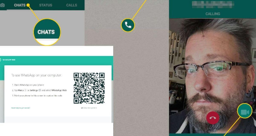 whatsapp, video call
