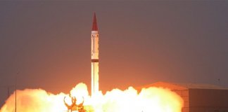 Missile Shaheen and its flight