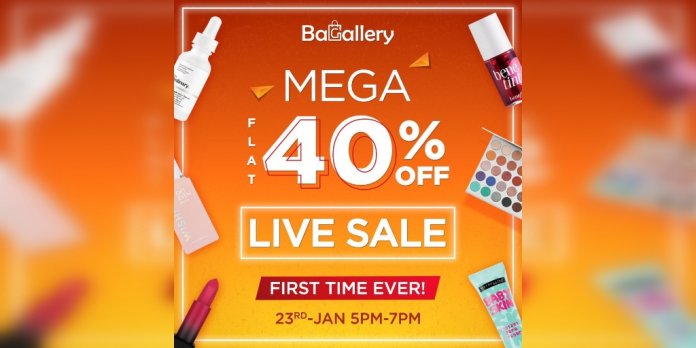 bagallery live sale