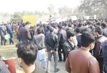 student protest