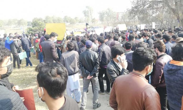 student protest