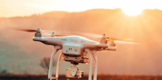 Drone technology on motorways