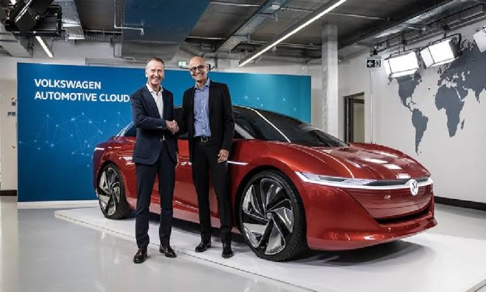 Volkswagen and Microsoft partnership