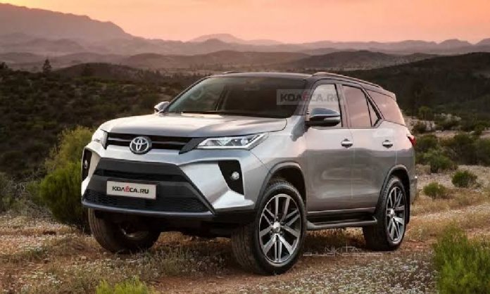 Toyota fortuner entering Pakistan with Facelift