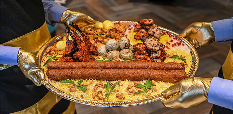 Biryani gold plated and expensive