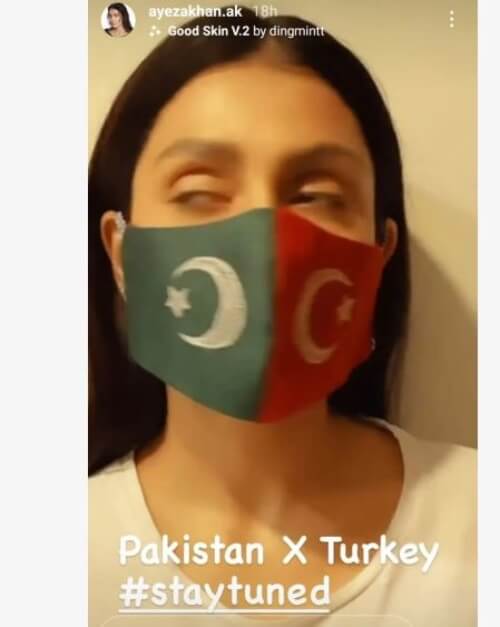 ayeza khan turkish project