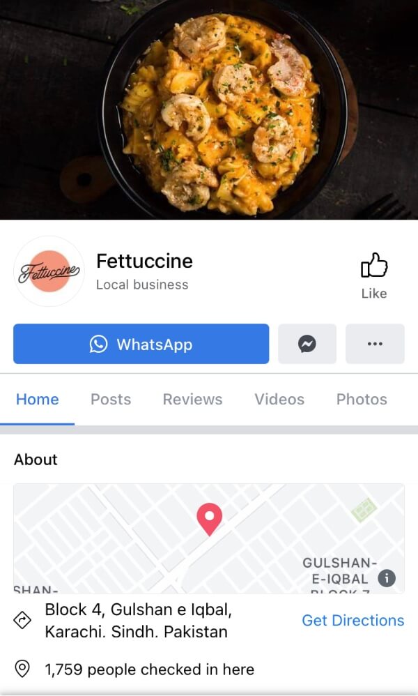 karachi fettuccine restaurant kitchen