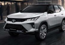 Toyota Fortuner facelift