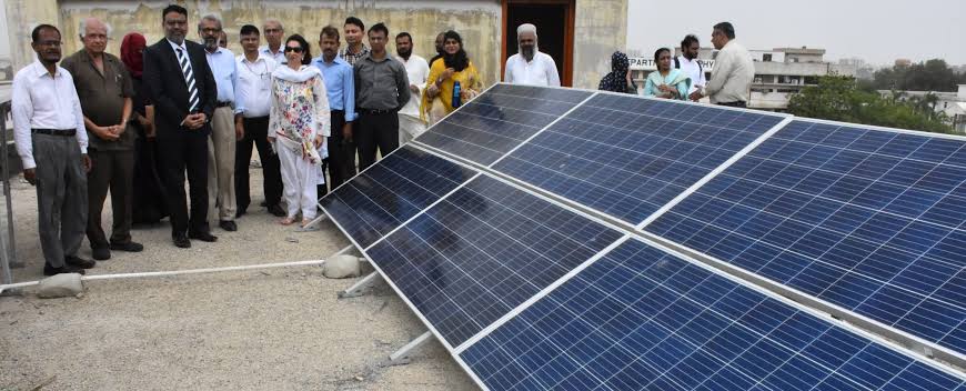 Solar plants at Arts in KU