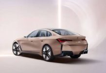 BMW new design and electric sedan