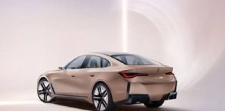 BMW new design and electric sedan