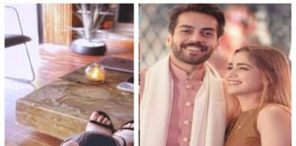 Aima Baig and Shahbaz Shigri engagement